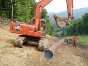 Snowmaking Installation - Stowe Mtn. Resort 2001